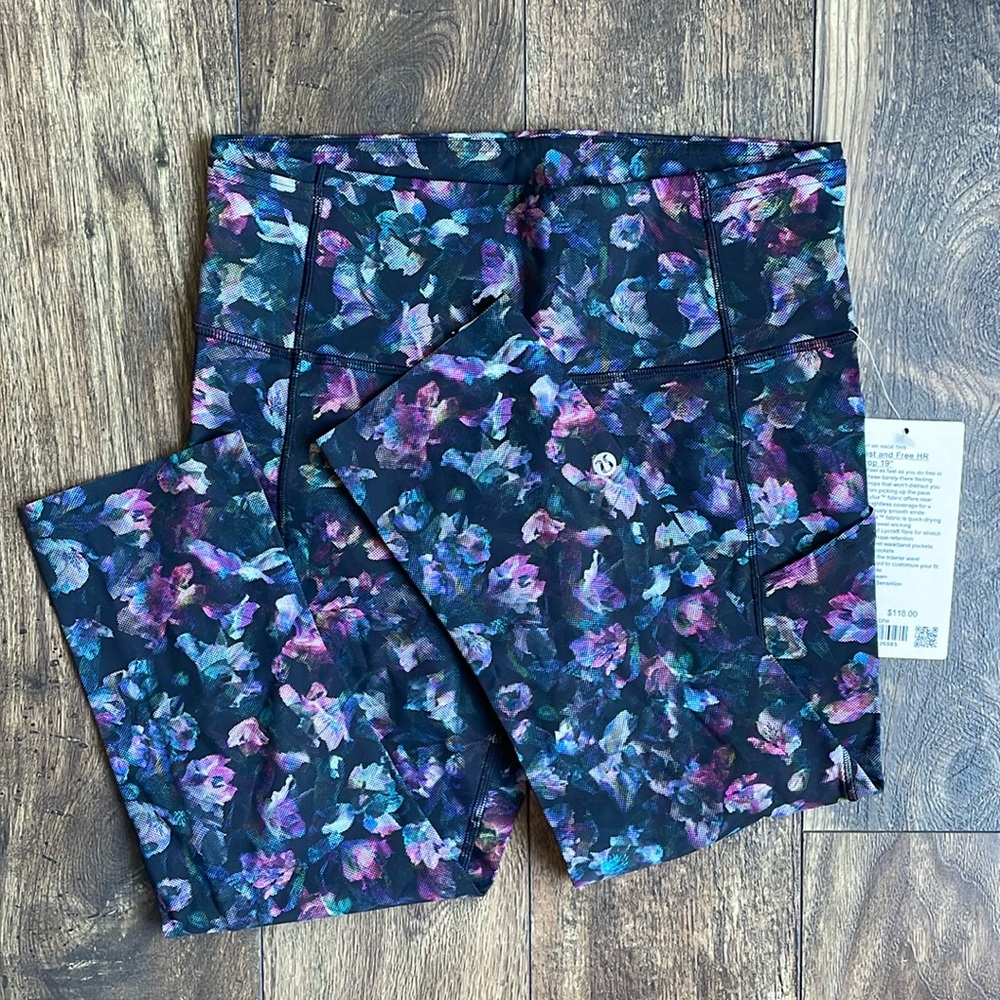 Lululemon Fast and Free HR Crop